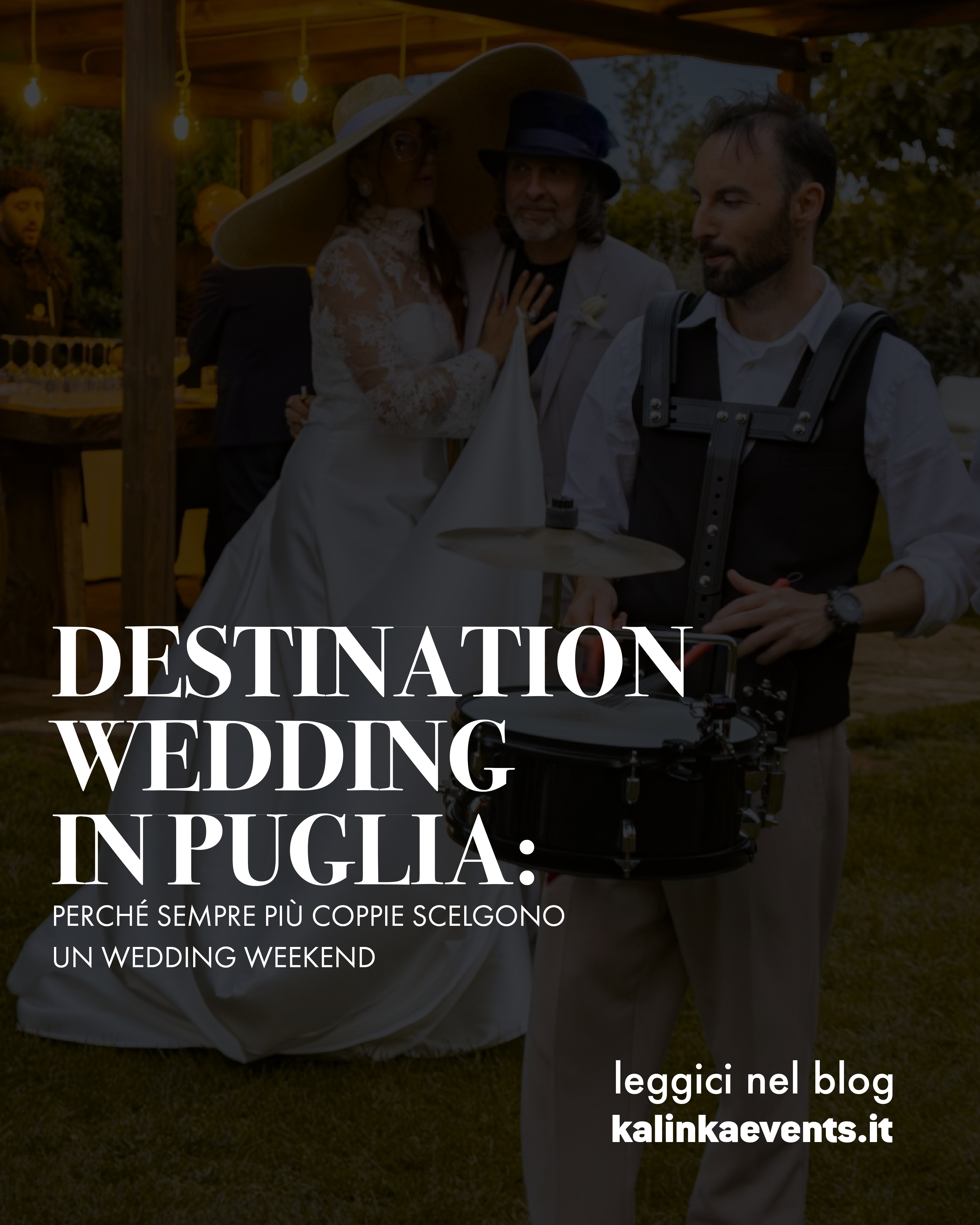 destination weeding in Puglia
