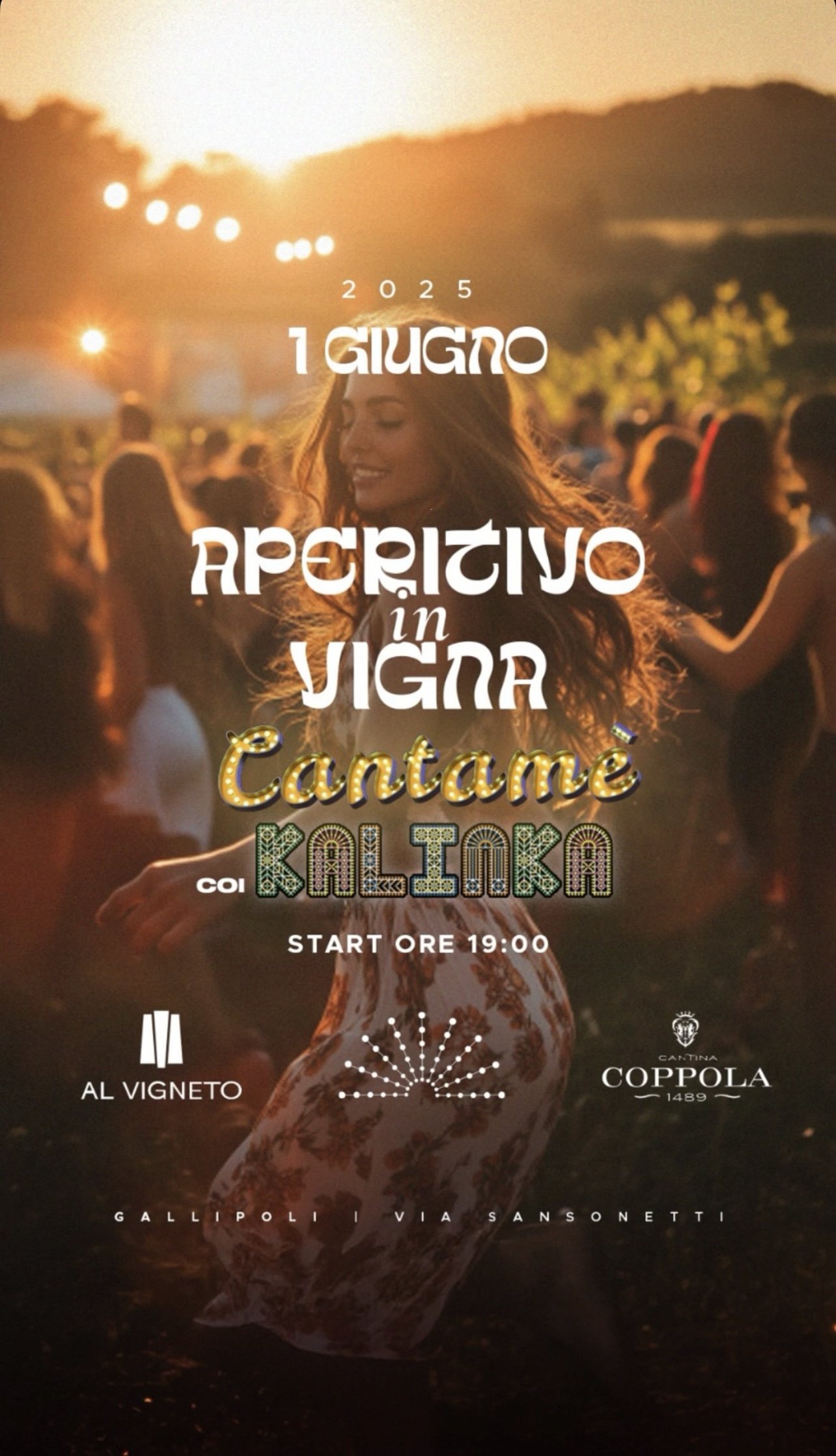 LIVE 1 GIUGNO - Al Vigneto, Gallipoli