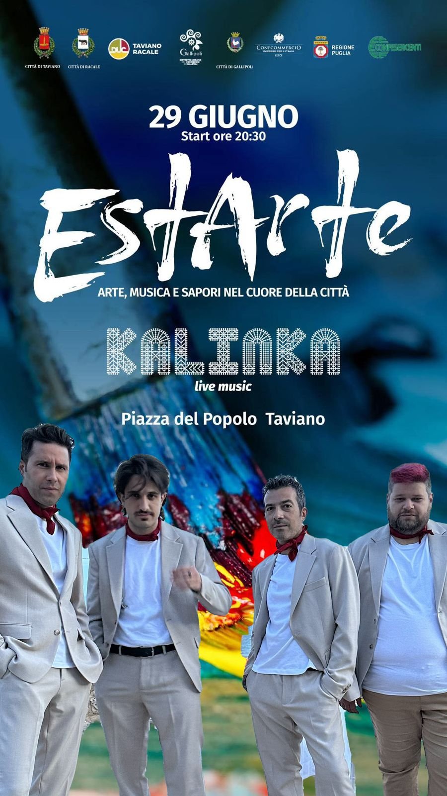 LIVE 29 Giugno - EstArte, Taviano
